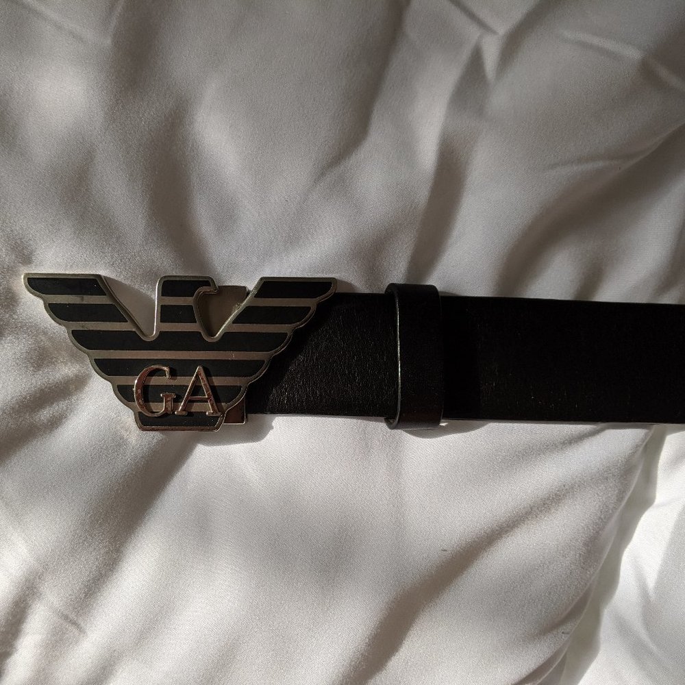 Emporio Armani - Big Eagle Belt - Aquila - Customizable - Men